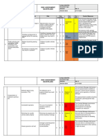 Risk Assessment Backfillig