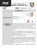 Ficha Tecnica Del Producto - 2021 Natumade Ltda-1