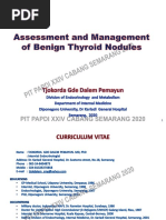 Dr. Dr. Tjokorda Gde, SP - PD KEMD-Thyroid Nodule