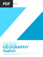 Caie Igcse Geography 0460 Theory v2