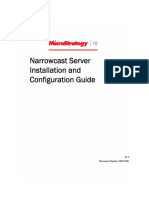 Narrowcast Installand Config