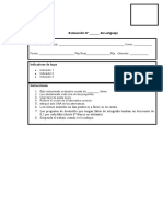 Evaluación #Diagnóstica