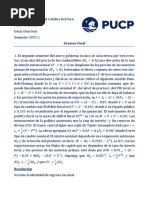 Examen Final, Macroeconomía, Dancourt, 2022-1