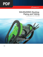 Solidworks Routing - Piping and Tubing - Solidworks 2015 Training