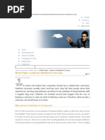 White Paper: Customer Satisfaction Surveys: Global Americas Asia Marcomms