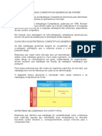 As Estratégias Competitivas Genéricas de Porter