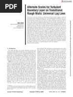 Afzal - 2008 - Alternate Scales For Turbulent Boundary Layer On T