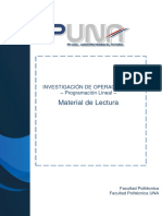 Material de Lectura de Programación Lineal