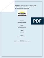 Analisis Del Proceso Administrativo. KEVIN JOSUE LOBATO LARA.