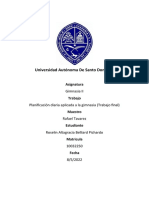 Planificacion Diaria Aplicada A La Gimnasia (Trabajo Final)