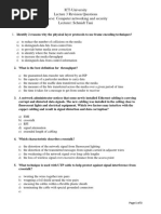 Lecture 3 Revision Questions