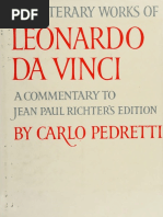 Pedretti C. (Ed) The Literary Works of Leonardo Da Vinci A Commentary Volume 1