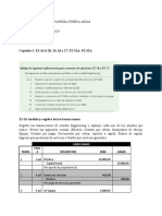 Contabilidad Ejercicios Capítulo 2 Caithreen Pineda