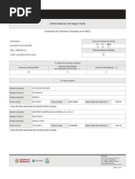 Constancia de Semanas Cotizadas Del Asegurado