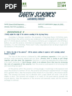 Answer Sheet in EarthSci Module 1-4 (Magramo, Dawn Eriel)