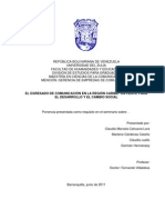 El Egresado de Comunicacion en La Region Caribe