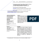 Market Risk Estimation Using Non-Parametric Value at Risk and Conditional Value at Risk An Empirical Study On The Algerian Stock Market