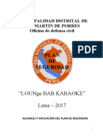 Plan de Seguridad Video Pub