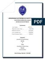 Causalidad Tarea 2 Laboratoria Epidemiologia