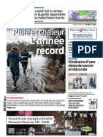 Sud Ouest - Samedi 9 Janvier 2021