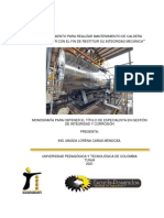 Procedimiento Mantenimiento Caldera