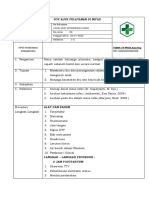 Sop Alur Pelayanan Di Nifas