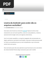 Lixeira Do Android - para Onde Vão Os Arquivos Excluídos - TechNews Brasil