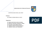 Conflictos Sociales y Etnicos Del Peru