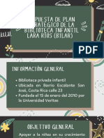 Propuesta de Plan Estratégico de La Biblioteca Infantil Lara Ríos - Grupo 4