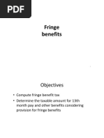 Fringe Benefits