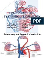 Pulmonary and Systemic Circulation