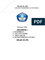 MAKALAH Upaya Mempersiapkan Kemerdekaan Indonesia