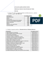 Practica Clasificacion de Costos