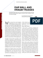 Shear Wall and Diaphragm Trusses