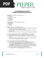 Con Law Mnemonics