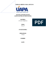 Tarea #5 Procesos Cognitivos - Preguntas y Respuestas