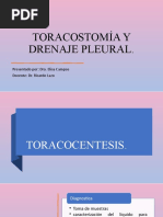 Toracostomía y Drenaje Pleural 2