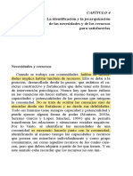 Montero - Cap. 4 La Identificacion y Jerarquización de Las Necesidades