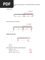 Ejer-5 (Vigas Estaticamente Indeterminadas)