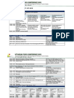 Tentative Schedule of Conference - ABS