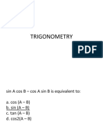 HW#4 Trigonometry