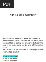 HW#5 - Plane and Solid Geometry