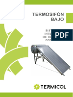 Termosifón Bajo: Sistemas de Intercambio de Calor Por Convección