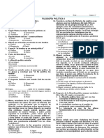 Filosofía - Práctica Dirigida - 5to Filosofía Politica I