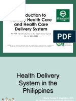 4B PH-PHR 122 Sectors of Healthcare System