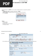 14 ME47 - How To Create Quotation in SAP MM