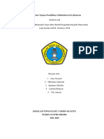 Urgensi Dan Tujuan Pendidikan Multikultural Di Indonesia