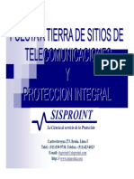 Puesta A Tierra de Sitios de Telecomunicaciones