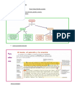 Texto, Párrafo y Oración