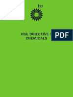 HSE Directive 7 Chemicals